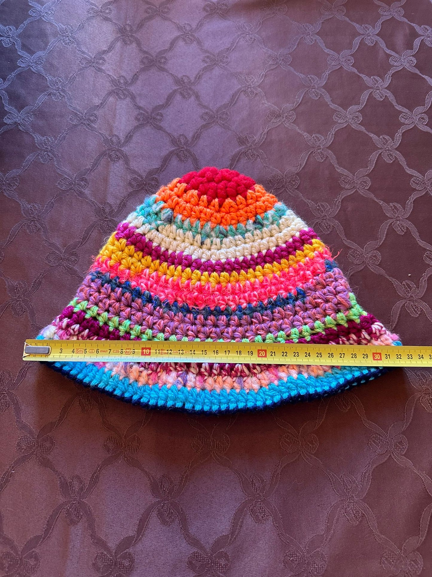 Cappello Mergellina alla pescatora colorato a righe