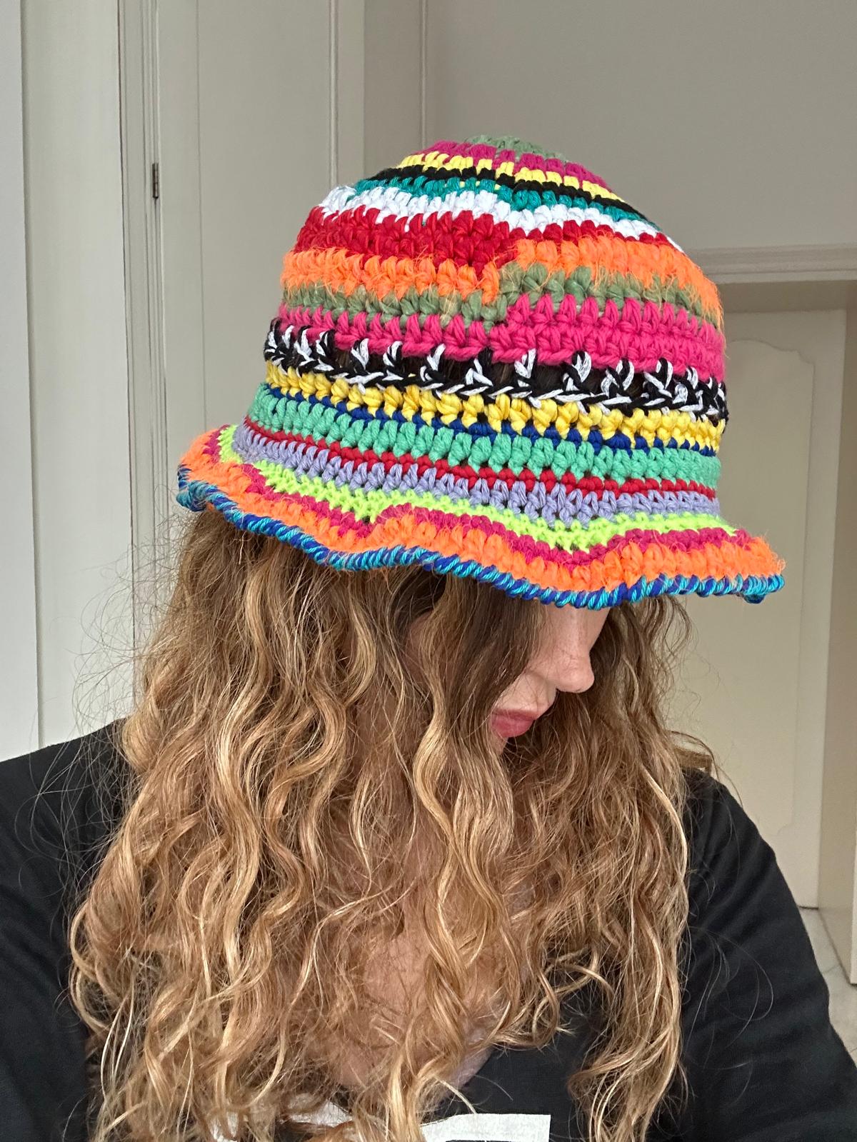 Cappello alla pescatora colorato Mergellina