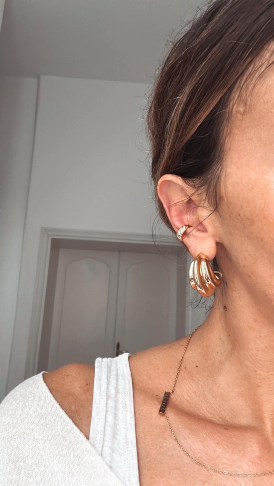 Ear Cuff in acciaio inossidabile anallergici e waterproof "Baby"