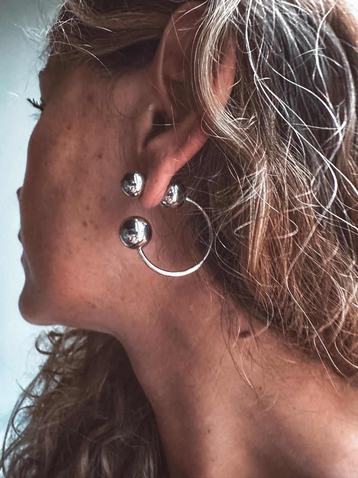 Orecchini in acciaio inossidabile anallergici e waterproof "Piercing"